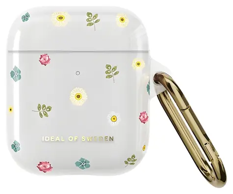 Ideal Of Sweden Clear Petite Floral AirPods 1&2 průhledná / Pouzdro pro sluchátka / TPU / květinový vzor
