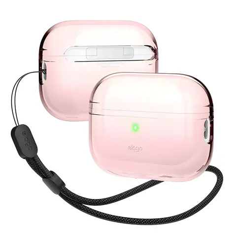 Elago Airpods Pro 2 TPU Case růžová / Pouzdro pro sluchátka AirPods Pro 2 / TPU / nylonové poutko
