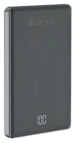 Devia Extreme Speed Series Mini Magnetic 5000mAh Space Gray / Powerbanka / magnetická / PD 20W