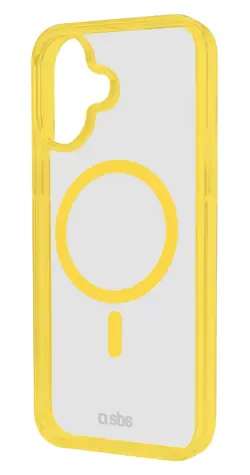 SBS Mag Frame žlutá / Kryt / MagSafe / iPhone 16