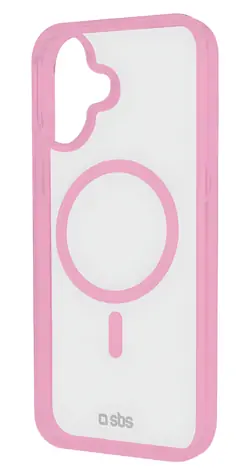 SBS Mag Frame růžová / Kryt / MagSafe / pro iPhone 16