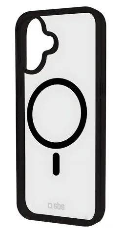 SBS Mag Frame černá / Kryt / MagSafe / iPhone 16 Plus