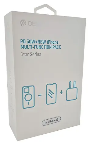 Devia Star Series PD 30W Multi-function Pack / Nabíjecí sada / iPhone 16 / 30W PD