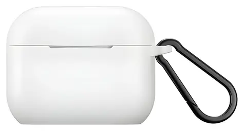 Devia Naked Silicone Case bílá / Pouzdro / AirPods Pro 3 / silikon