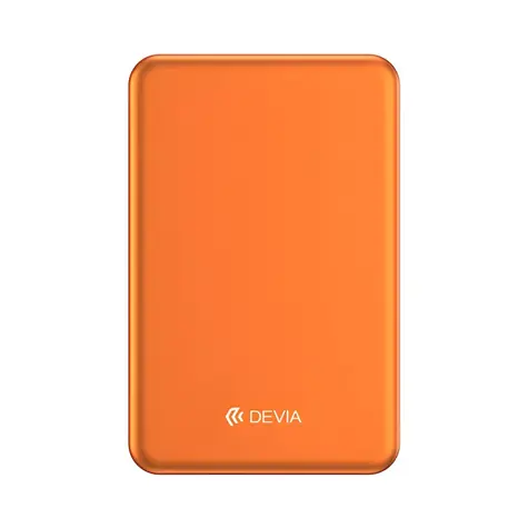 Devia Ultra13 oranžová / Powerbanka / 5000 mAh / PD 22.5W / magnetické uchycení