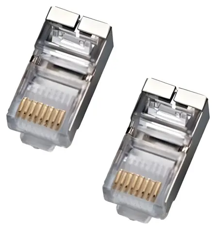 Digitus / Konektor RJ45 8p8c / STP / Cat5e / pozlacení 50µ