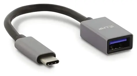 LMP Adaptér USB-C na USB-A Space Gray / Adaptér / hliníkové tělo