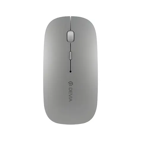 Devia Lingo Series stříbrná / Bezdrátová myš / Dual Mode 2.4G + Wireless