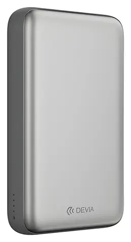 Devia Ultra12 šedá / Powerbanka / Bezdrátová / Magnetická / 10 000 mAh / PD 22,5W