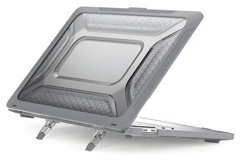 Devia Super Scratch-Proof Hard Jacket šedá / Kryt / Apple MacBook Air 13