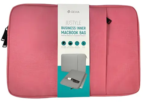 Devia Justyle růžová / Pouzdro / pro MacBook Pro/Air Retina 13