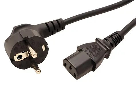 Roline Napájecí kabel CEE 7/7(M) - IEC320 C13 černý / Napájecí kabel / 1,8 m