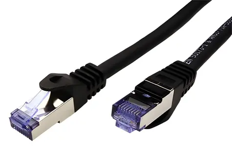 Roline Cat6a S/FTP černá / Patch kabel / Component Level / 2 m / LSOH