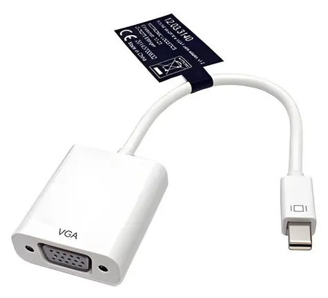 Roline mini DisplayPort(M) - VGA(F) konvertor / Adaptér / DisplayPort 1.2 / max. 1920x1200 px / 60 Hz