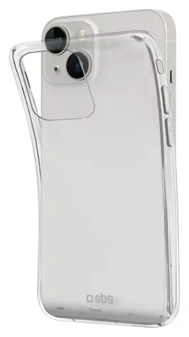 SBS Skinny pouzdro pro Apple iPhone 15 Plus transparentní / Pouzdro