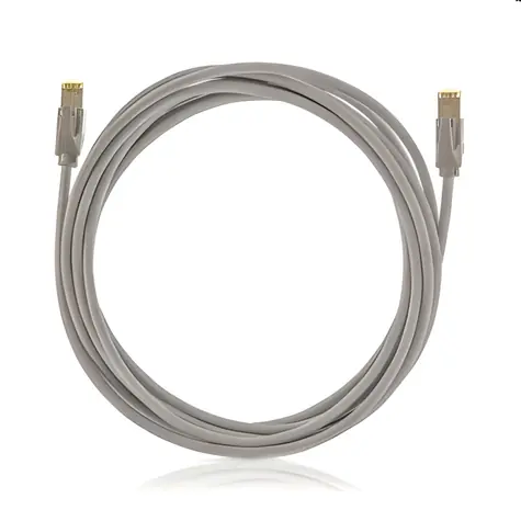 KELine šedá / Patch kabel / Cat5e FTP / 1,5 m / LSOH