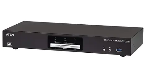 Aten CS1942DP / KVM přepínač / 2x DisplayPort / 4K / USB 3.0 hub / audio / 2:1