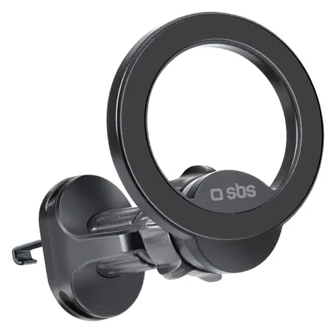 SBS Circle Mag Držák do auta pro MagSafe černá / do mřížky / magnetický