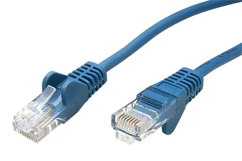 Goobay modrá / Patch kabel / UTP / CAT 5e / 0,5 m