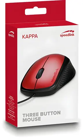 Speed Link Kappa Mouse červená / Myš / USB / drátová