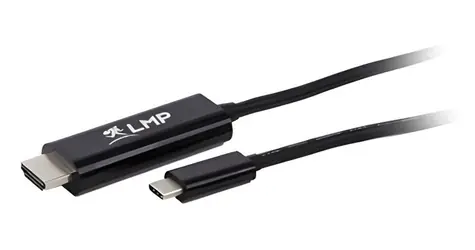 LMP kabel USB-C na HDMI 2.0 černý 1,8 m / Kabel / 4K / 60 Hz