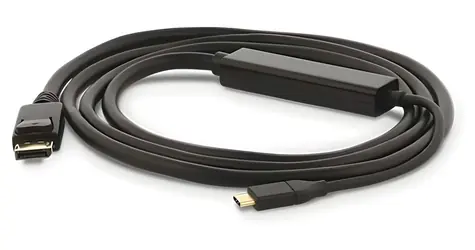 LMP USB-C - DisplayPort černá / Kabel / 4K 60 Hz / 1,8 m