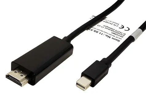Value DisplayPort - HDMI / Kabel / mini DP(M) - HDMI(M) / 4K 30Hz / 3 m