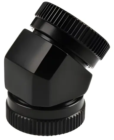 PHANTEKS Hard-Tube adaptér 45° černá / Úhlový adaptér / 12 mm / HardTube