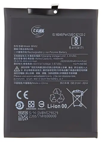 For Xiaomi BN52 / Baterie / 5020 mAh / Xiaomi Redmi Note 9 Pro / OEM
