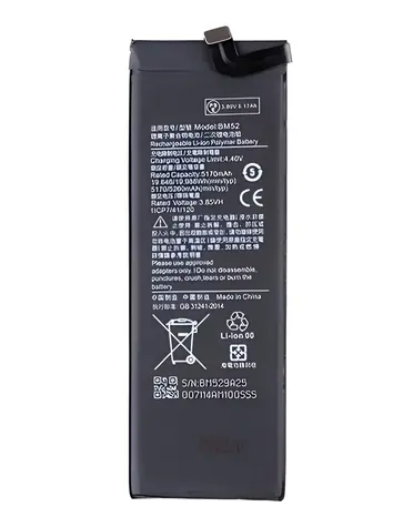 Xiaomi BM52 Baterie 5260mAh OEM / Baterie / pro Mi Note 10, Mi Note 10 Lite, Mi Note 10 Pro