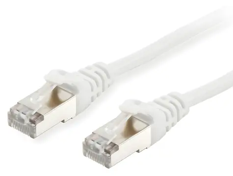 Equip Cat6A S/FTP bílá / Patch kabel / 30 m / RJ-45 / PoE+