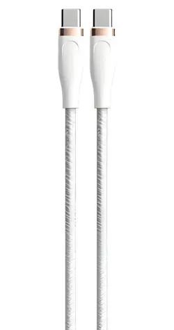 Devia Star Series USB-C/USB-C bílá / Nabíjecí kabel / 1,5 m