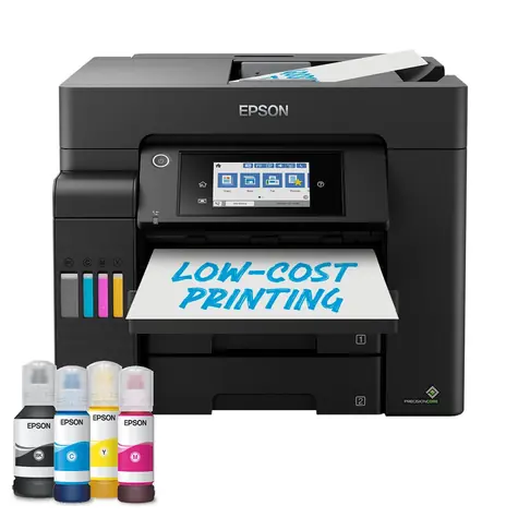 Epson EcoTank ET-5805 černá / Ink. multifunkce / A4 / 25 ppm / 4800x2400 dpi / tisk & sken. & kop. & fax / Wi-Fi & LAN