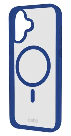 SBS Mag Frame modrá / Kryt / MagSafe / pro iPhone 16