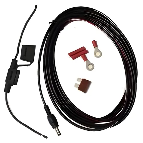 ZEBRA napájecí kabel s pojistkou pro autodok L10 & ET8X / Kabel / konektor 5,5x2,5 mm