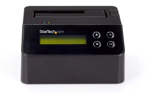 StarTech USB 3.0 Eraser Dock / Dokovací stanice / Bezpečné mazání dat / LCD displej / 2.5