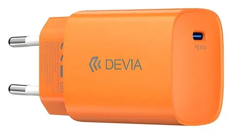 Devia Ultra6 PD Dynamic Charger 40 W oranžová / Síťová nabíječka / USB-C / PD / max. 60 W