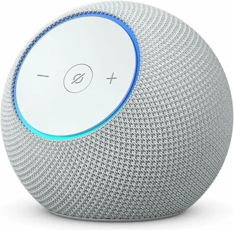 Amazon Echo Dot Max bílá / Chytrý domácí asistent / asistentka Alexa / sférický design