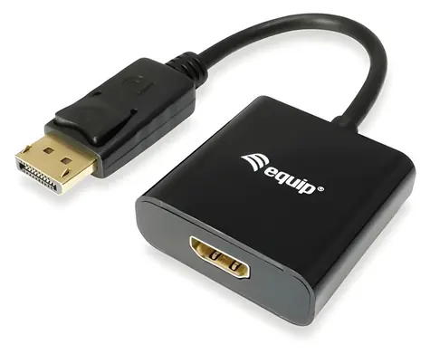 Equip / Redukce / DisplayPort na HDMI / černá