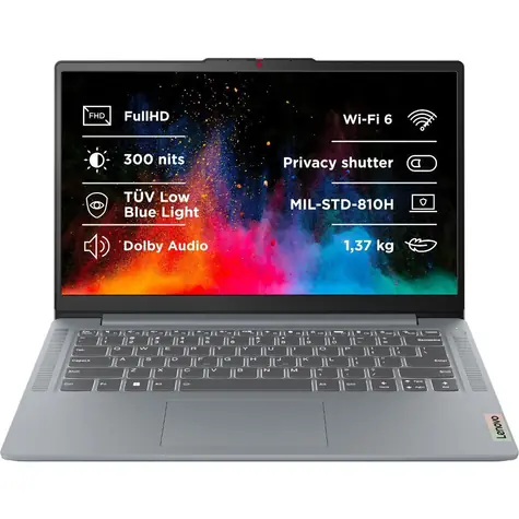 Lenovo IdeaPad Slim 3 14AMN8 šedá / Notebook / 14