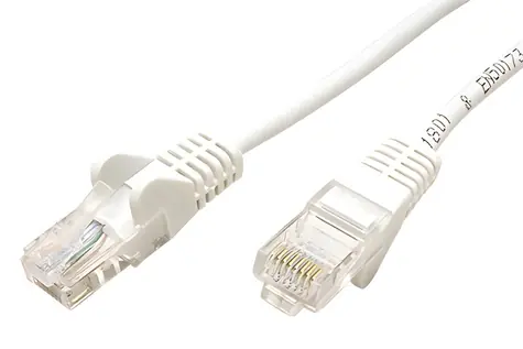 Goobay UTP patchkabel CAT5e bílá / Síťový kabel / 0,25 m