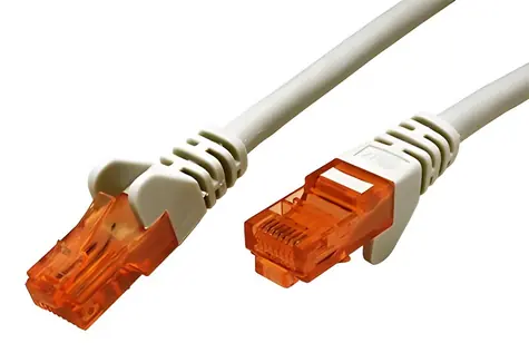 Goobay UTP CAT 6 0,25 m šedý / Patch kabel / RJ45-RJ45