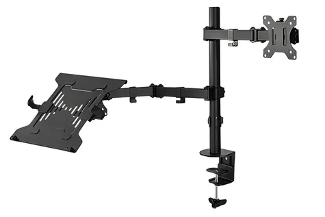 Goobay / Držák LCD a notebooku na stůl / nosnost 8 + 4,5 kg