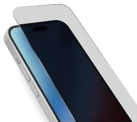SBS Tvrzené sklo Privacy pro Apple iPhone 15 Plus transparentní / Ochranné sklo / Privacy filtr