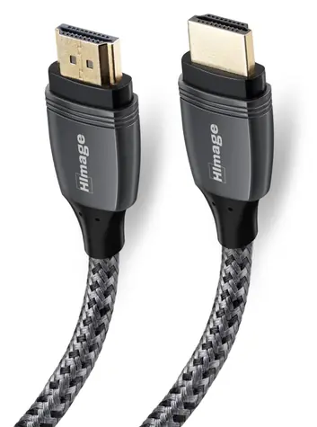 HImage HDMI kabel v2.0 šedá / HDMI kabel / 1,5 m / pozlacený / Ethernet