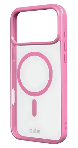 SBS Mag Frame růžová / Kryt / MagSafe / pro iPhone 17 Pro Max