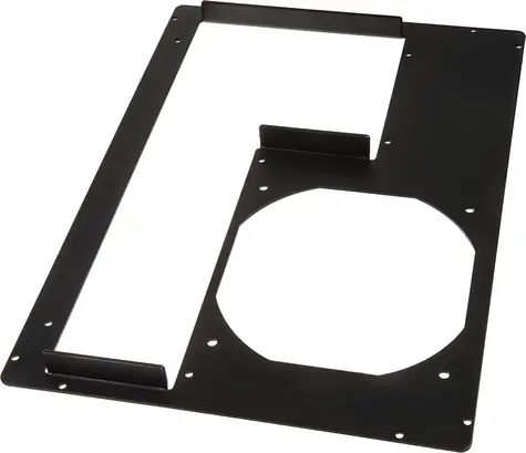 DimasTech PCI-Backpanel Micro-ATX grafitová černá / Krycí panel slotů / Micro-ATX / 5 slotů