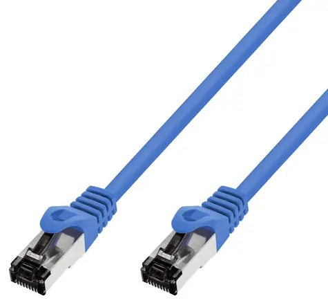 Extralink Cat.8.1 20 m modrý / Patch kabel / RJ45-RJ45 / S/FTP / 40 Gbit/s / měď