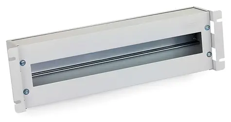 Triton 3U černá / Jisticová lišta s krytem / 19