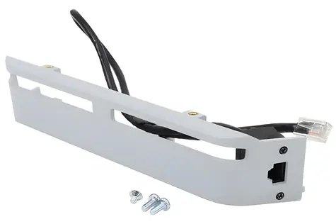 Ergotron StyleView Ethernet Side Cover světle šedá / Boční panel / Pro vozík plochého panelu